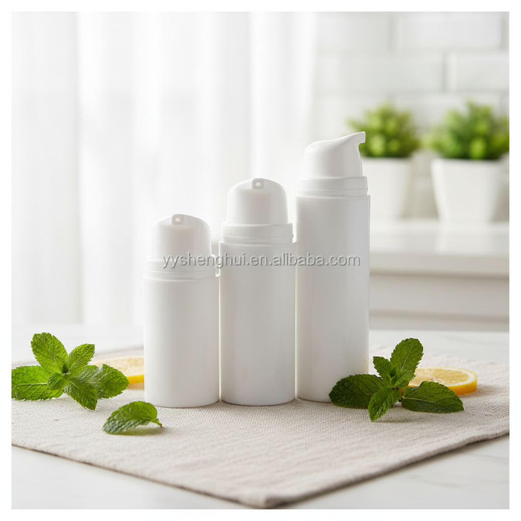 50ml PP Plastic Airless Pump Sprayer Bottle for Skin Care Serum & Face Cream