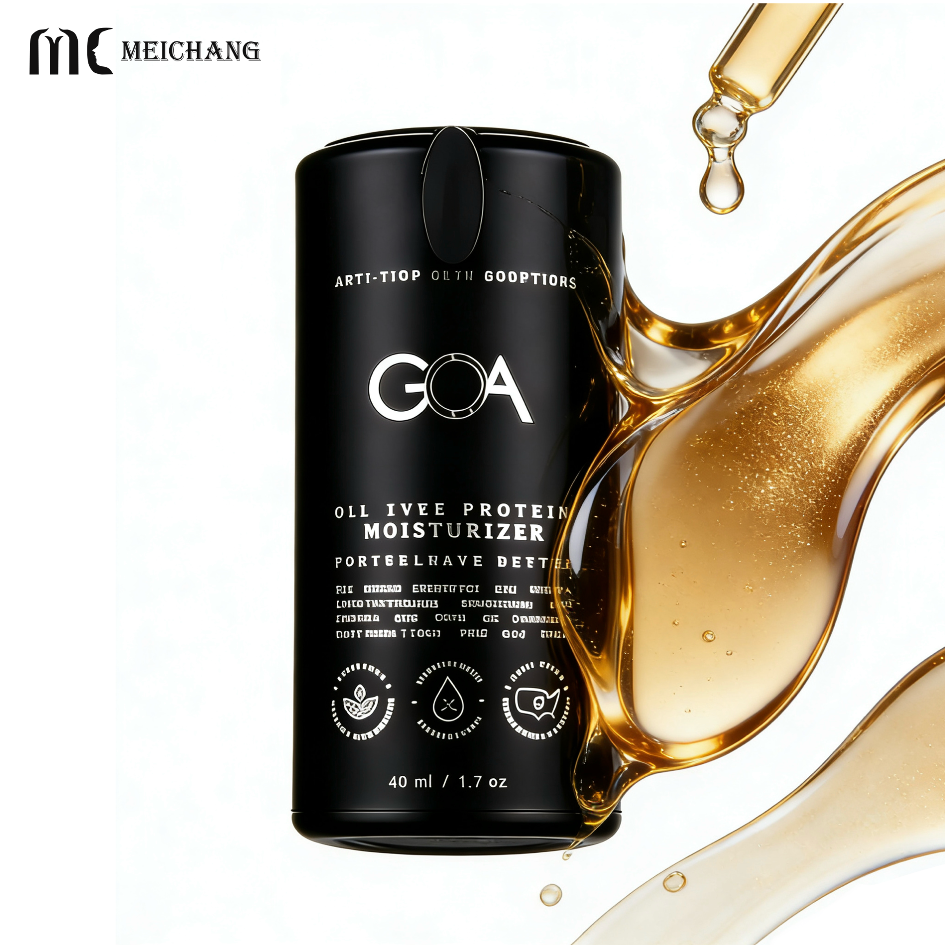 30ml / 50ml Premium Double-Layer Acrylic Airless Bottle Anti-Contamination Packaging for Serums and Creams(MC-249)