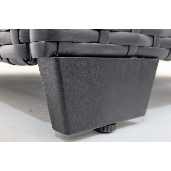 Factory Wholesale Free Combination Rattan Coffee Table and Chairs Set Garden Outdoor Furniture Steel Wicker Sofa Sets