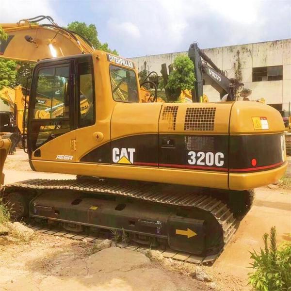 Excavadora de 20 toneladas Cat 320C Japón maquinaria de segunda mano excavadora excavadora en buenas condiciones