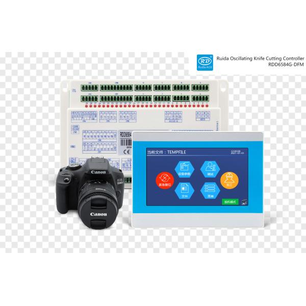 RDD6584G-DFM Precision 8 Axis Oscillating Knife Cutting Controller With 2400W Camera