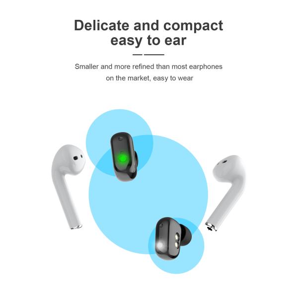 Los auriculares de botón 2 en 1 pulsera impermeable de Smartwatch de los deportes juntan aptitud de la presión arterial X5