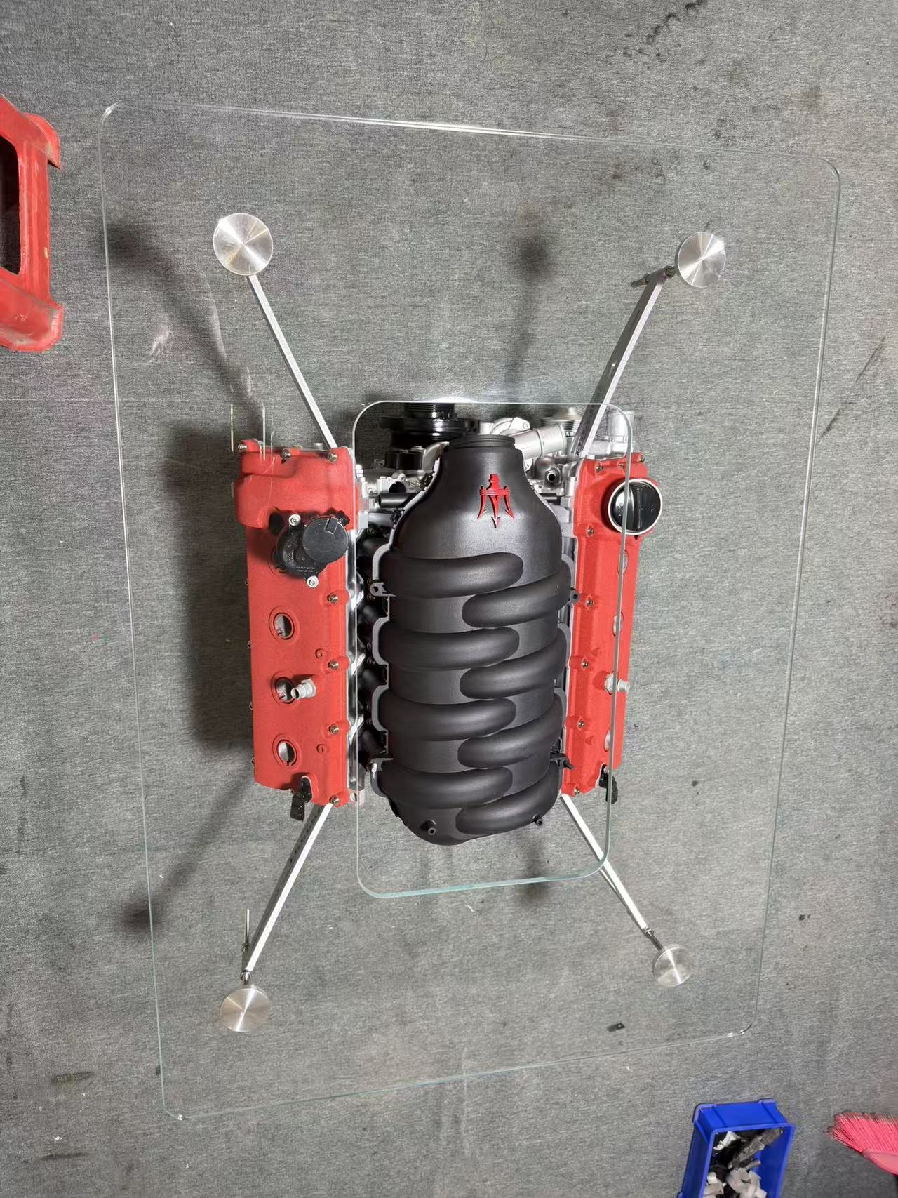 Maserati V8 engine coffee table 230733 239671 281182 281173 281178 281178