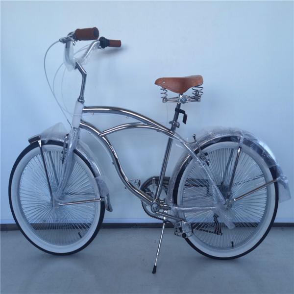 160kg Load Capacity Shimano Grip 26 Lowrider Complete Chrome Bike for Your