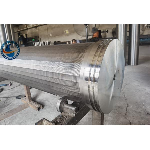 Сваренный тип цилиндра трубы провода прорезанного клина нержавеющей стали 0.3mm