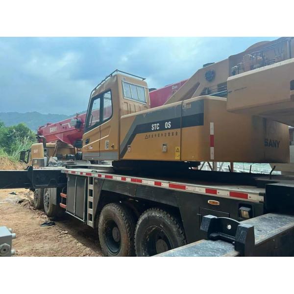 Used 75T Truck Crane Construction Machinery Truck-Mounted Telescopic Crane Mobile Crane