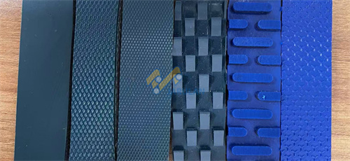 Double Side Mini Golf Pattern 9mm PVC Conveyor Belt Petrol Green