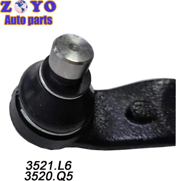 OEM Standard 3521.L6 Forged Lower Control Arm for Peugeot Partner 96-17