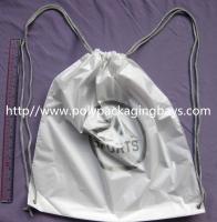 Sacos plásticos coloridos duráveis do curso do cordão para o roupa interior