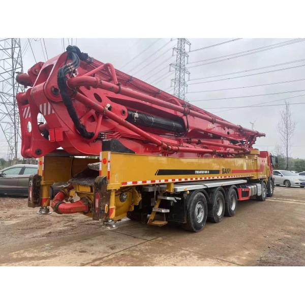 2021 Model Used Concrete Boom Pump 68m VOLVO Chassis Sany 1100 Working Hours