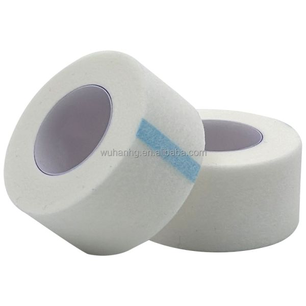 Highly Breathable Paper Surgical Tape Hypoallergenic 2.5cmx5m For Wound Dressing