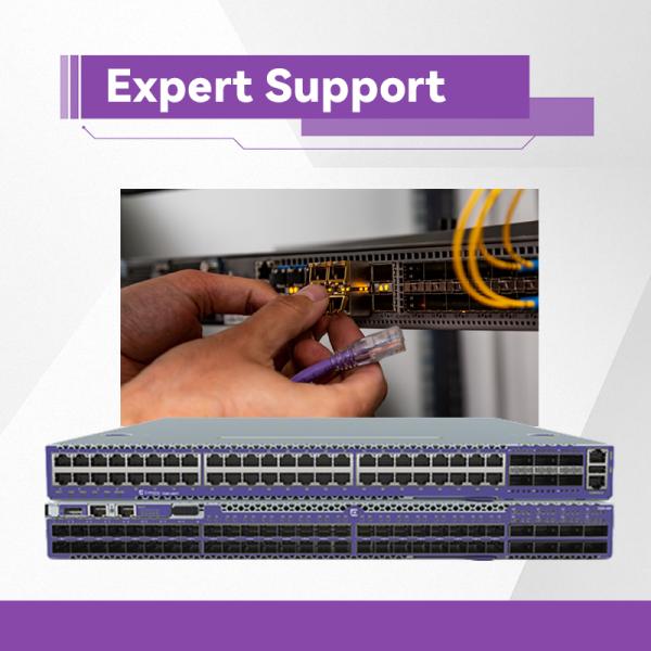 Switch AVB de red Extreme X460 de 48 puertos, 48T 10/100/1000BASE-T, menos latencia, apilable, original