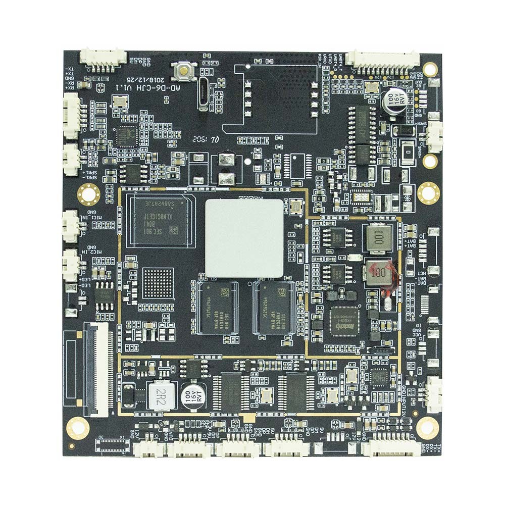 2.4G BT4.1 2GB EMMC врезало материнскую плату сервера для Signage LCD цифров андроида