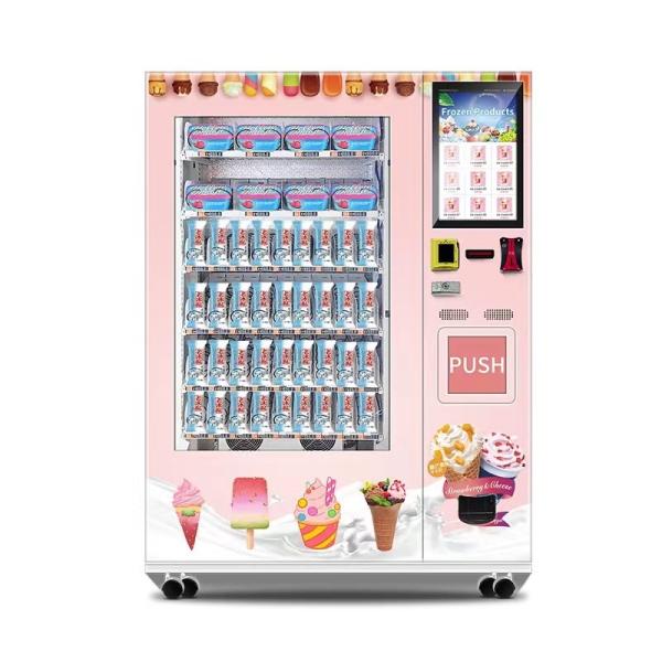 Smart Automatic Intelligent Locker Vending Machine For Snacks And Drinks