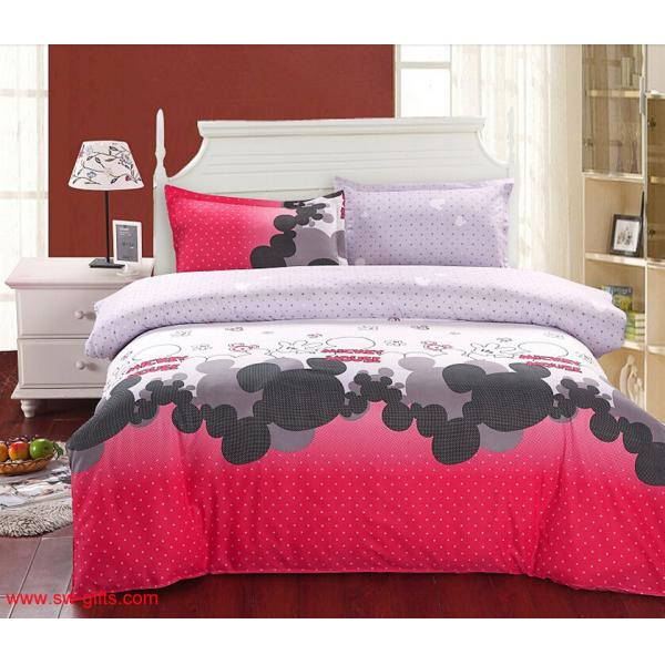 New Printing Bedding Set Fashion Bed Sheet Duvet Cover Pillowcase Winter Cotton Bed set
