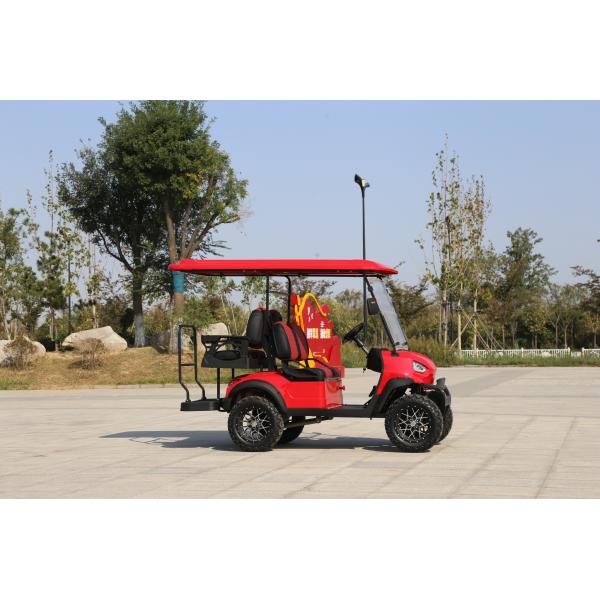 Peak Prestige Flagship Model Luxurious Four-Seater Electric Golf Cart Technological Luxury, Interior Aesthetics Ultimate Choice For Prestigious Travel On Green Course