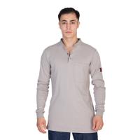 La chemise légère CAT2 franc de henley de travail de FRC de protection de la meilleure qualité de franc a traité la chemise