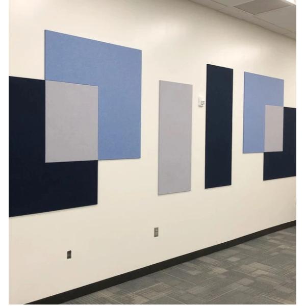 полиэфирного волокна доски раздела 3D панель звукопоглотительного звукоизоляционная акустическая