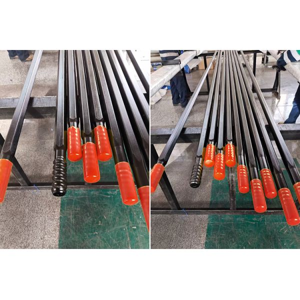 T38-H32-R32 Thread Hexagonal Alloy Steel Drifter Rod for High Performance Rock Drilling