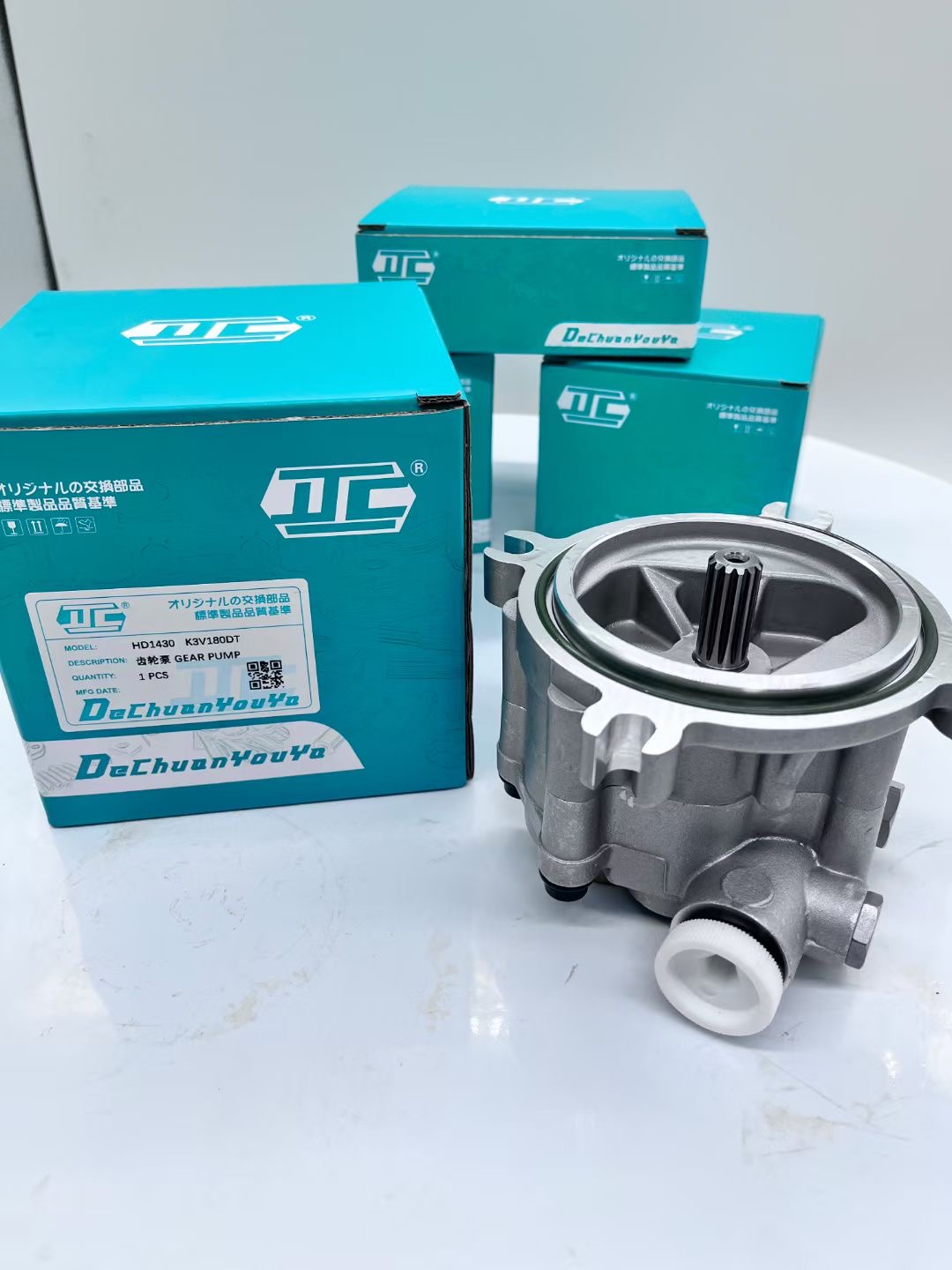 Насос K3V180DTP-9N PTO EC360 экскаватора  главный