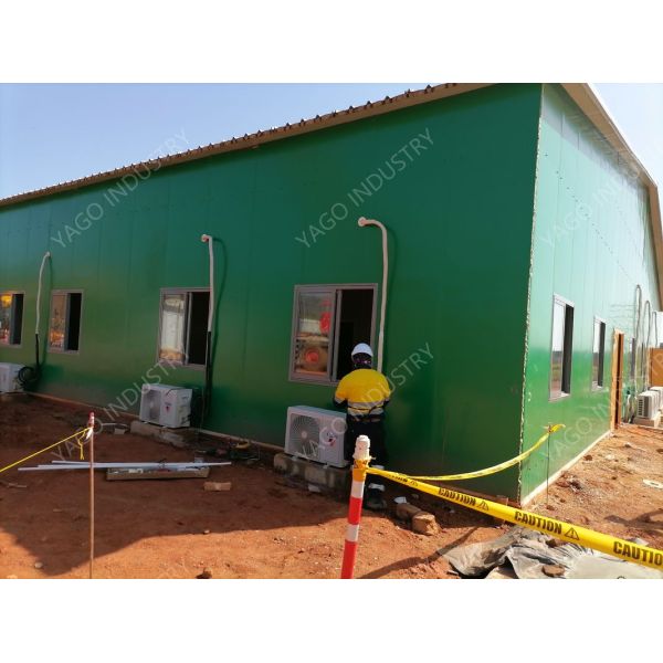 Prefabricated Temporary Construction Site Office Temporary Container Labour Accommodation