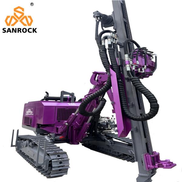 Depth 50m Hydraulic DTH Drilling Machine Rotary Borehole Drilling Rig Mining Machinery