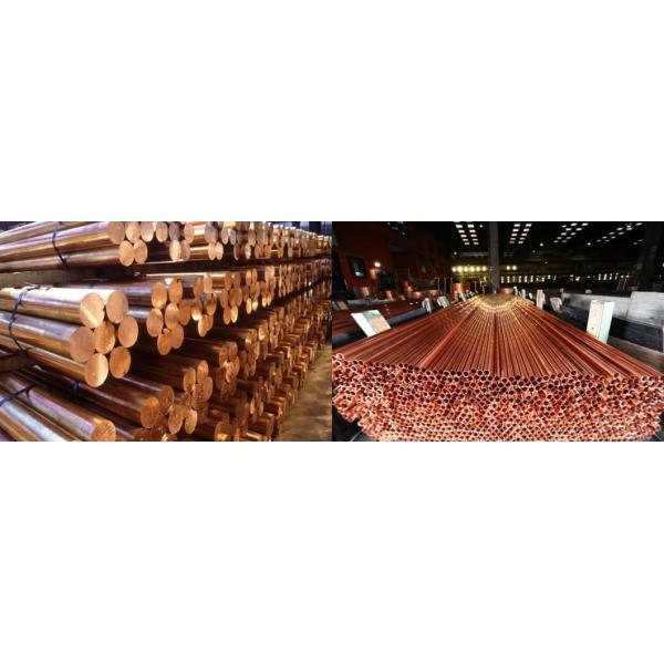 Customization C17000 C1700 C17200 C1720 Brass Bar Copper Hexagonal Round Bar Stock Free Cut