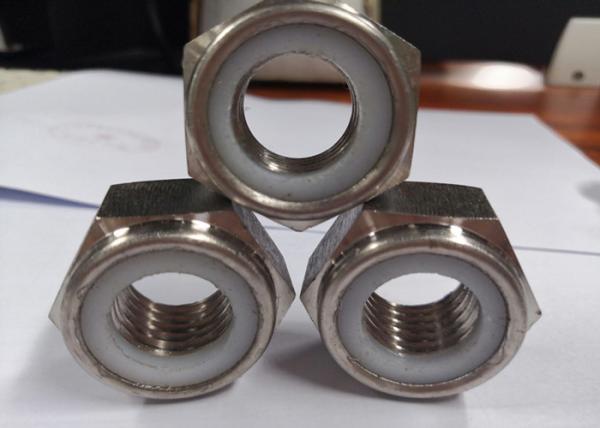 Nickel Alloy Hex Lock Nut Monel K500 Cold Galvanizing DIN985 Standard