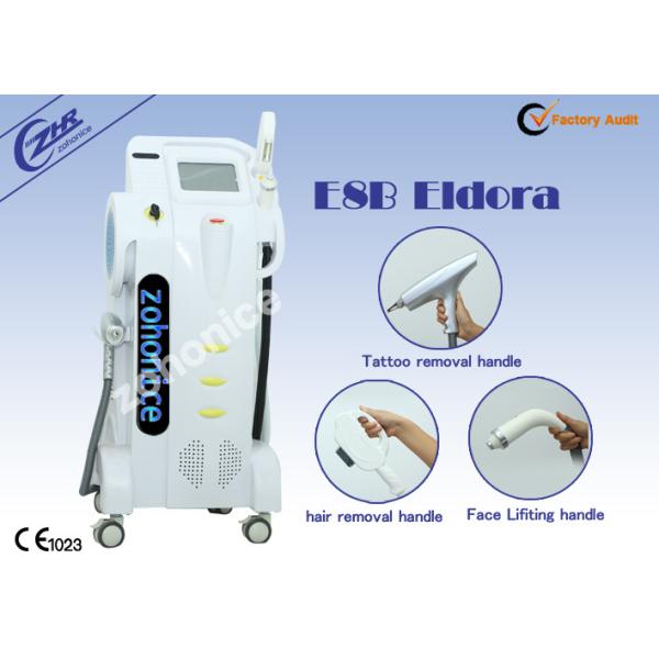 Подниматься стороны E-света машины лазера IPL, внимательность кожи для салона красотки