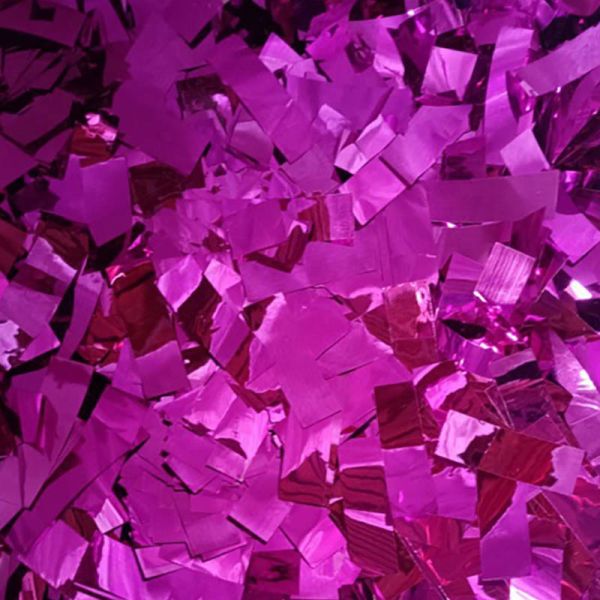 Flame Retardant Confetti Paper with Shimmering Sequins for Confetti Machine Use at Weddings and Parties