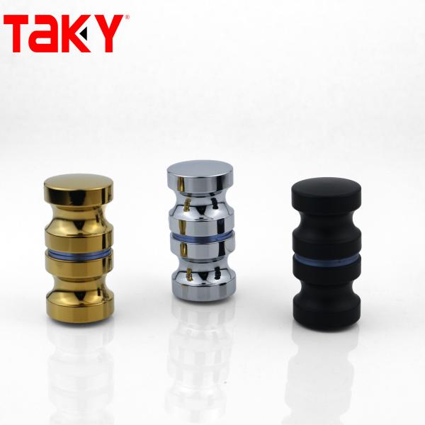 Round Door Knob Shower Glass Door Handle Knob for Frameless Sliding Shower Glass Door