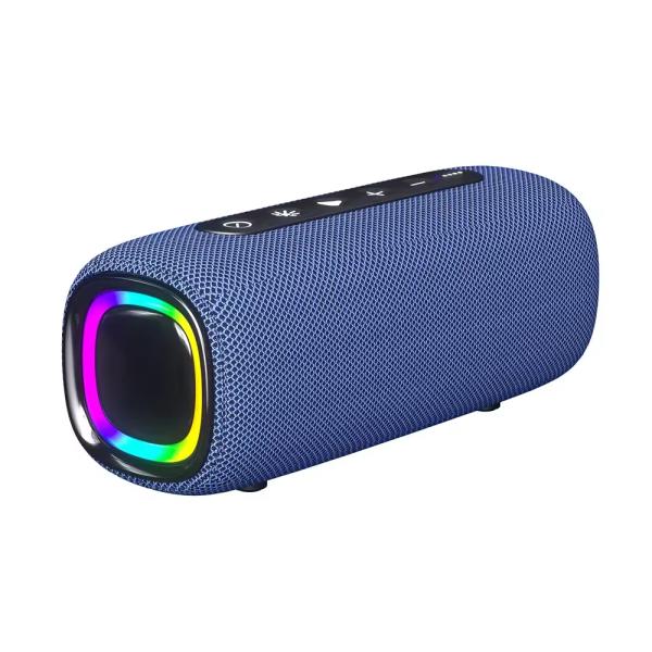 14W Bluetooth Speaker with Colorful LED Light and 2