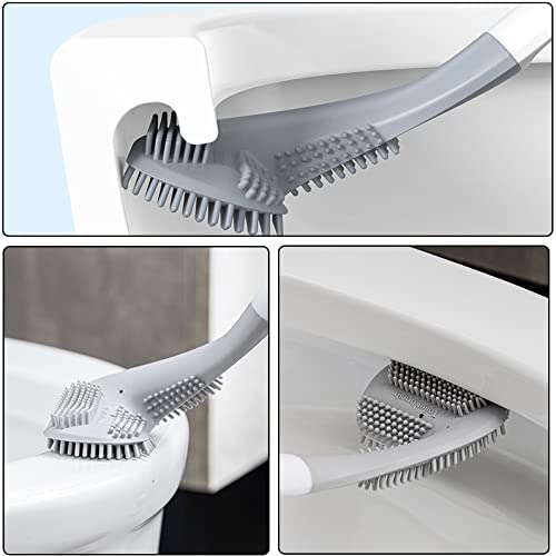 6,7 унции играют в гольф щетку туалета и силикон держателя установленный