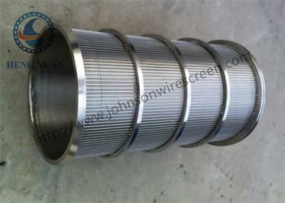 Filtro de tela resistente do cilindro do centrifugador para a separação líquida contínua