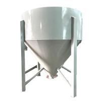 Réservoirs de ciment vertical Silo séché poudre de mortier Silo blanc
