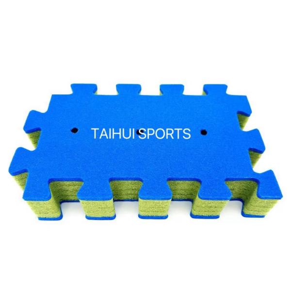 30-70mm Thickness Interlocking Shock Pad Puzzle Pad With Close Celled Water Absorption