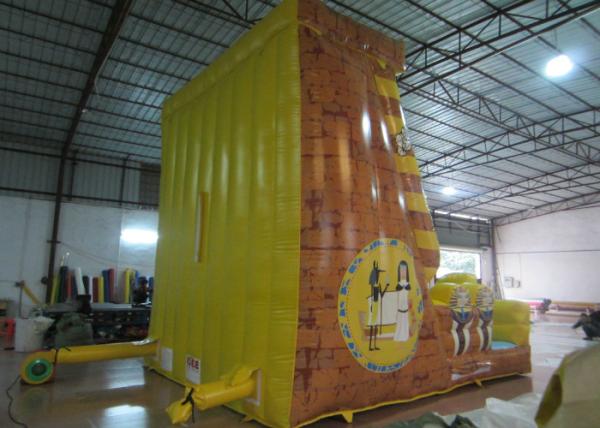 Commercial Tour da Torre do Egito Inflável Escalada em Rocha Parede Inflável Desporto Jogo Impermeável PVC ignífugo 5 X 4 X 6m