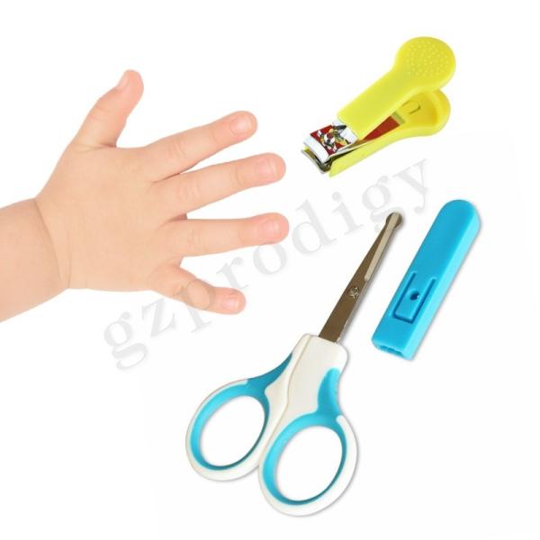 Baby Nail Kit Baby Manicure Kit And Baby Nail Scissor Pack With Safety Spyhole For Newborn
