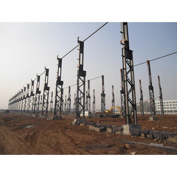 Large Span Steel Frame Workshop Q235B Q355B Steel Structure Commercial Building