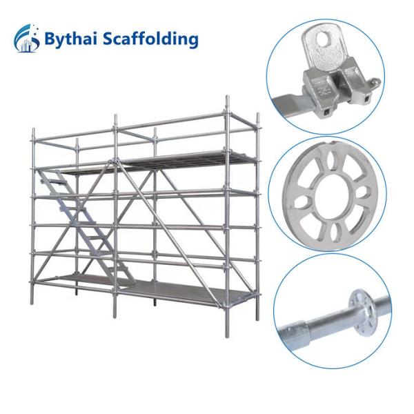 Superior Strength and Corrosion Resistance Ringlock System Scaffolding Base Plates