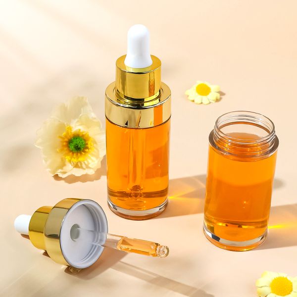 30ml Thick-Wall Plastic Dropper Bottle – Leak-Proof Serum Container for Skincare