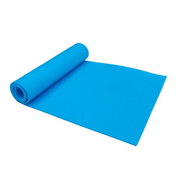 sky blue colour sun-flower printing yoga mat