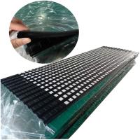 Retardamento cerâmico de borracha da polia do transporte com camada vulcanizando fria da ligação da NC