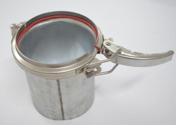 Braçadeira redonda de aço inoxidável da liberação rápida de 600mm para o canal de ar e o sistema de ventilação