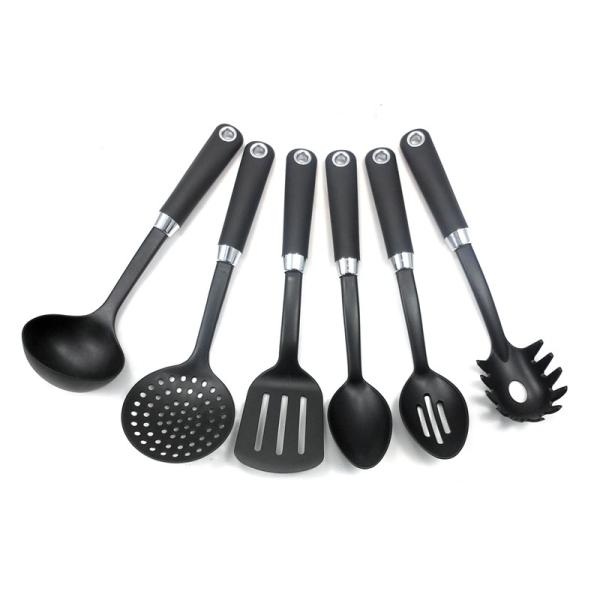 7pcs Kitchen Tool Set Nylon Chinese Kitchen Utensils Tools with Customized Color