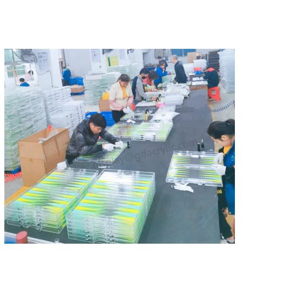 With Logo printing Blue Red White Triangle color Luxury Black Acrylic Lucite Backgammon Sets