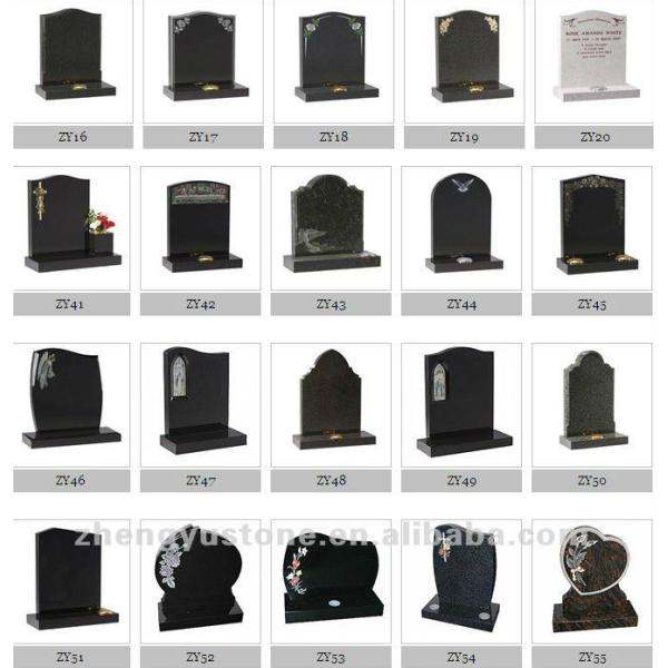 Надгробные камни гранита и серьезные отметки, надгробные камни гранита надгробной плиты отполированные чернотой