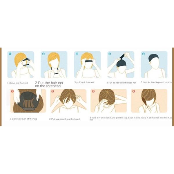 Custom Straight 16 Inch Long Synthetic Wigs With Baby Hair