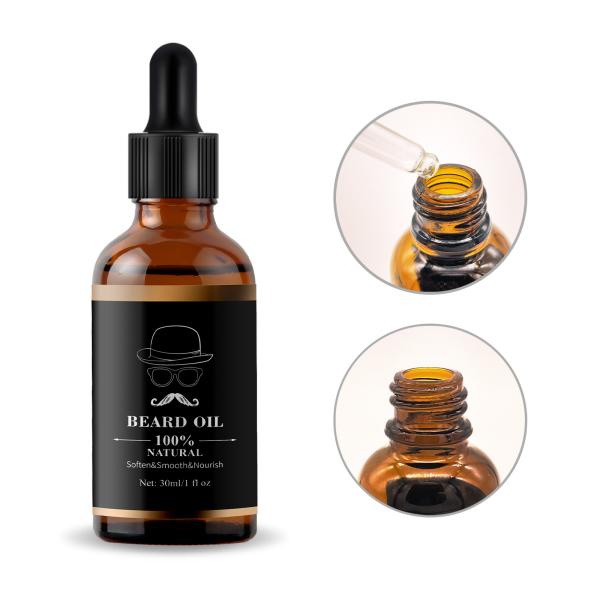 30ml OEM Skin Care Products Beard Growth Care Moisturizing Repair Men's Beard Oil