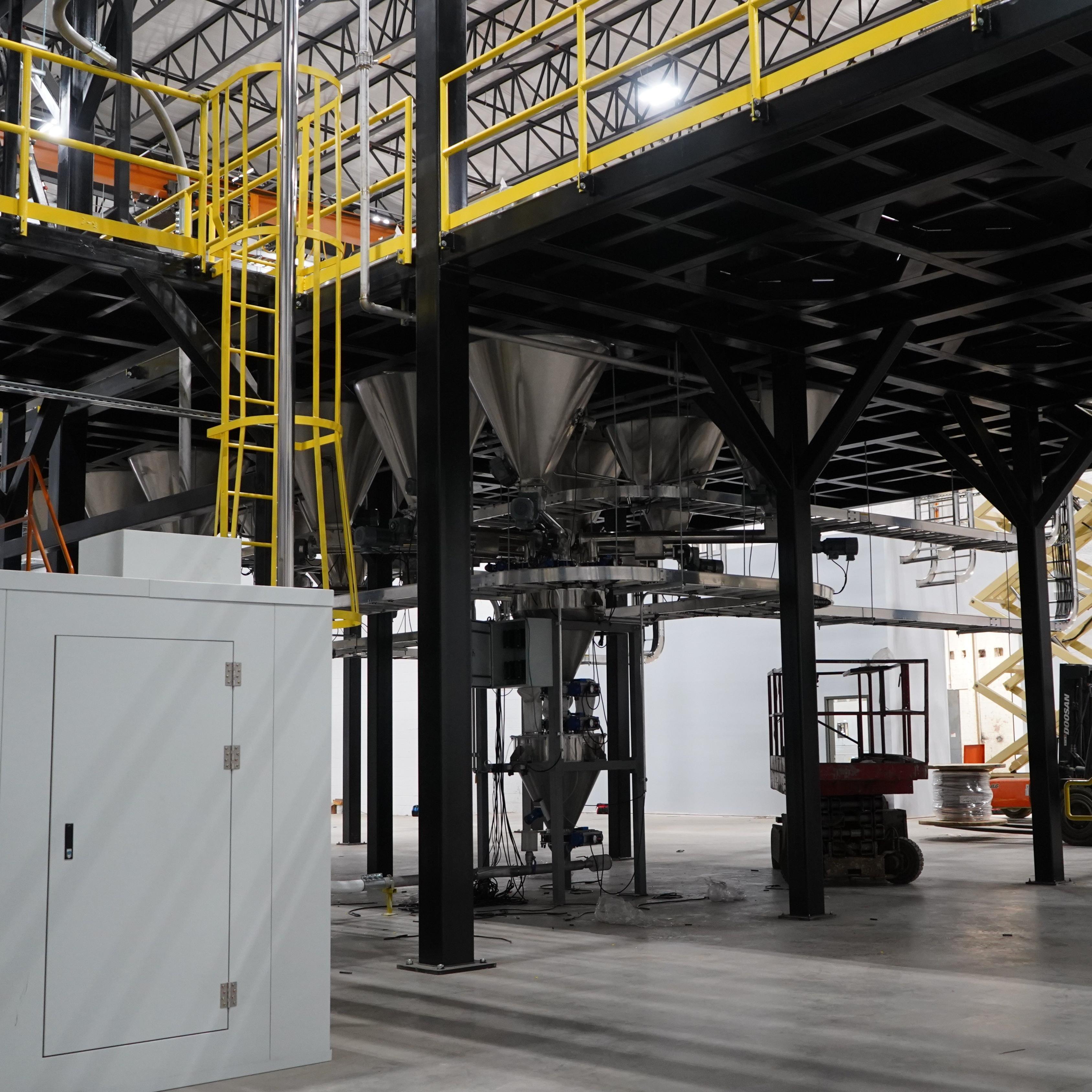 High Accuracy Automatic Dosing System 300kg/h–3000kg/h For Powder Material Processing